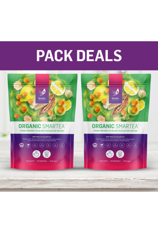 2 x Organic Smartea - Normal SPR £89.98 - Pack Deal